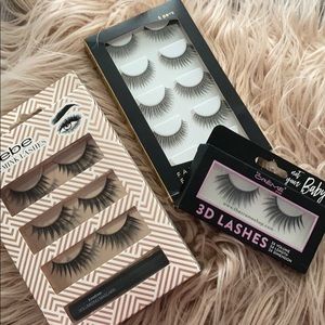 Faux lashes haul!! Luxury brand lashes Bebe